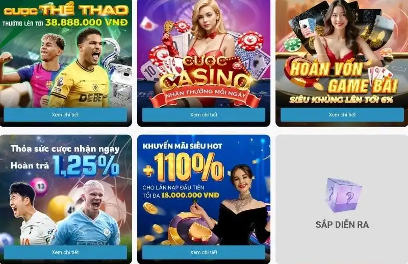 Những chương trình khuyến mãi update từng ngày của Wi88